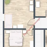 公寓 Mit 4 Schlafzimmern, Dachterrasse Und Flussblick *
